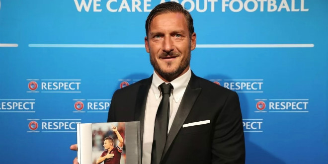 Totti életműdíjat kapott