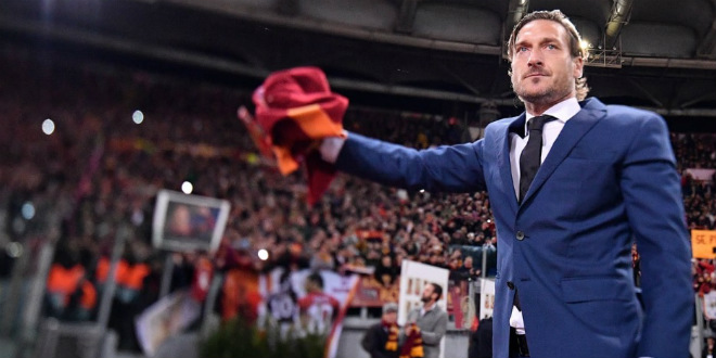 Totti a Hírességek Csarnokának tagja lett hivatalosan