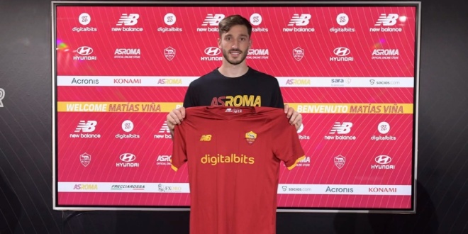 Hivatalos: Matias Vina a Roma játékosa