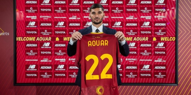 Houssem Aouar a Roma játékosa